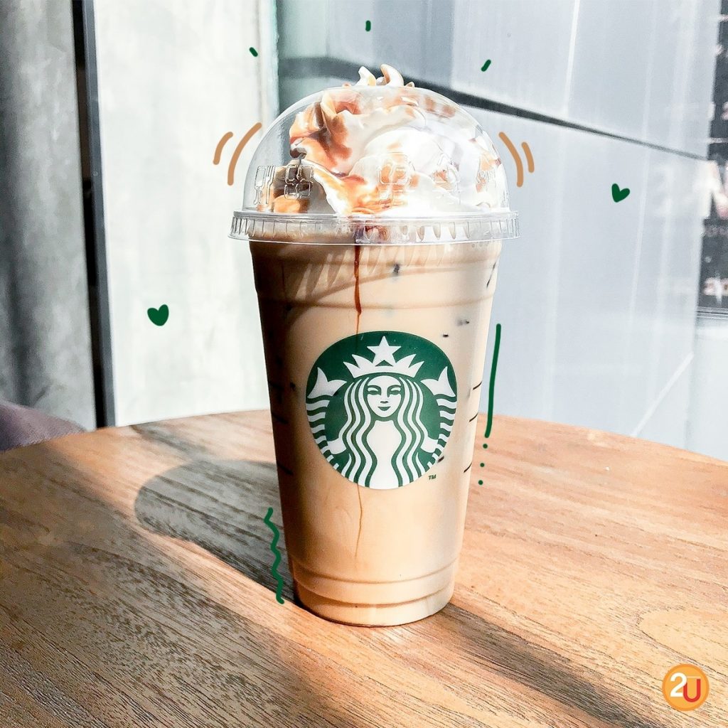 Starbucks Okinawa Brown Sugar Latte เมนูลาเต้น้ำตาลทรายแดงโอกินาว่า